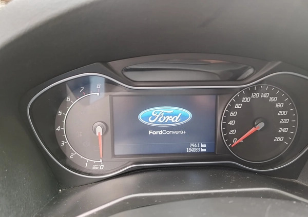 Ford Mondeo cena 35000 przebieg: 184083, rok produkcji 2013 z Warszawa małe 92